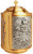24K Gold-Plated Tabernacle with Silver Accents