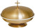 Satin Bronze Baptismal Bowl with Cover & Liner 