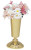 Solid Brass Altar Vase with Aluminum Liner