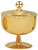 24K Gold-Plated Ciborium – Multiple Sizes & Host Capacities