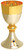 24K Gold & Silver-Plated Chalice – 7 Ounce Liquid Capacity
