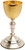 24K Gold & Silver-Plated Chalice – 12 Ounce Liquid Capacity