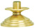 Solid Brass Satin Finish Altar Candlestick - 2" 