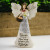 "Godmother" - 6" Angel with Basket of Flowers