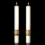 Luke 24 Altar Candles on Candle Holders