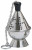 Thurible (censer) with incense boat and spoon
Stainless Steel
7-3/4" Height, 4-1/2" Bowl