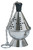 Polished Stainless Steel Censer and Incense Boat Set