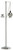 Stainless Steel Censer Stand - 50" 