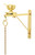 Wall Bracket for Incense Boat - Brass or Bronze Finish