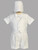 Boys Satin Christening Outfit. Outfit is a Vest with Satin Shorts Set. XS(3-6m), S(6-9m), M(9-12m), L(12-18m), XL(18-24), 2T, 3T, & 4T