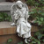 Sitting Angel Garden Statue - 12"