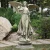 Angel on Pedestal Garden Statue - 46.5"