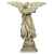 Angel on Pedestal Garden Statue - 46.5"