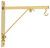 Solid Brass Wall Bracket for Hanging Sanctuary Lamps