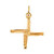 St Brigid's Cross Pendant, Sterling or Gold over Silver,3738