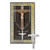 The Crucifix Prayer Card and Pewter Medal 