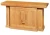 Traditional Wooden Church Altar with Grapevine Trim