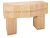 Contemporary Wooden Communion Table with Optional Lettering