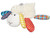 Lovable as well as prayerful, this sweet 10" long plush lamb brings peace and calm. Lil' Prayer Buddy™ is made of whimsical printed fabric (cotton blend) and fuzzy fur. With subsequent pushes of the leg, a child's voice recites the Our Father, then the Hail Mary, followed by the Glory Be prayers. A fourth push turns it off for quiet cuddle time.  LR44 Batteries included. Recommended ages 3+. 