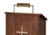 Brass lamp available for selected pulpits and lecterns

Dimensions: 7" height, 12" width