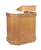 Adjustable Wooden Church Pulpit with Shelf & Carved Trim – 44" to 49"