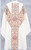 Multicolor Brocade Chasuble with Metallic Gold Accents
