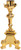 24K Gold-Plated Paschal Candlestick – 20" 