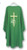 Swiss Schiffli Embroidered Alpha & Omega Cross Chasuble with Stole