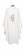 Swiss Schiffli Embroidered Pax & Palm Branch Chasuble with Stole