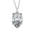 Sterling Silver Christ the King Medal - 24" Chain