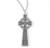 Sterling Silver Ornate Celtic Cross - 18" Chain