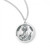 Sterling Silver Round Saint Jude Medal - 18" Chain