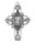 Sterling Silver Miraculous Medal Cross - 20" Chain
