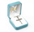 Sterling Silver Nail Crucifix Pendant - 24" Chain