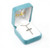 Sterling Silver Fancy Etched Inlay Cross Pendant - 18" Chain