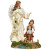 Classic Guardian Angel With Children Figure; Renaissance Collection - 10"