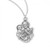 Sterling Silver St. Joseph Medal - 16" Chain