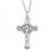 Sterling Silver Detailed Crucifix - 24" Chain