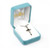 Sterling Silver Sun-Burst Crucifix Pendant - 18" Chain