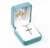 Sterling Silver Budded Tip Crucifix Pendant - 20" Chain
