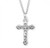 Sterling Silver "IHS" Crucifix Pendant - 24" Chain