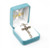 Sterling Silver Sun-Burst Tapered Crucifix Pendant - 24" Chain
