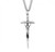 Sterling Silver Papal Crucifix Pendant - 24" Chain