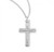 Inlayed Cross Pendant - 18" Chain