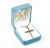 Sterling Silver or Gold-over Sterling Silver Large Nail Cross Pendant - 24" Chain