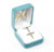 Sterling Silver Twisted Two-Tone Cross - 18" Chain