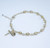 7MM Sterling Silver Twisted Oval Corrugated Rosary Bracelet 