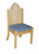 Gothic Wooden Church Side Chair – 42"