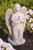 This guardian angel statue features an angel kneeling on a cloud. This is a beautiful addition to your garden.
Dimensions: 27.25"H x 8.75"BW x 7.5"BL
Weight: 55 lbs
Natural color
Made to order
Made in the USA
Allow 4-6 weeks for delivery.

 