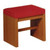 Stool with fixed cushion

Dimensions: 18" height, 21" width, 16" depth